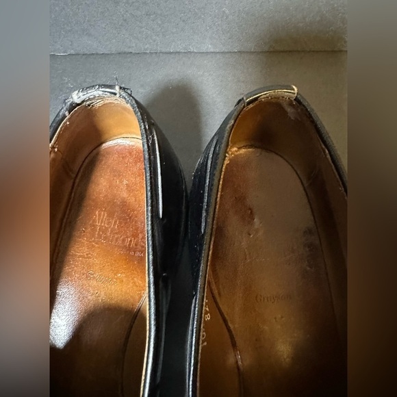 Allen Edmonds Mens Grayson Black tassel Loafers Sz 9.5 main image 5
